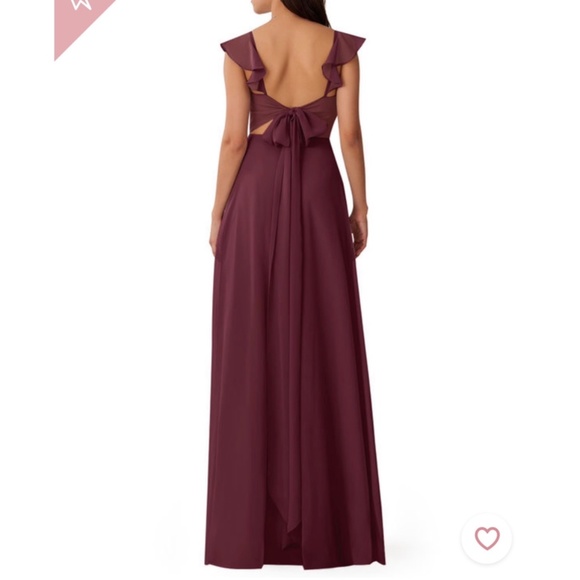 Burgundy Bridesmaid/Wedding Guest Dress - Picture 7 of 8
